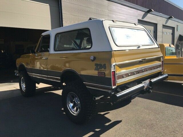 1971 Yellow Chevrolet Blazer SUV