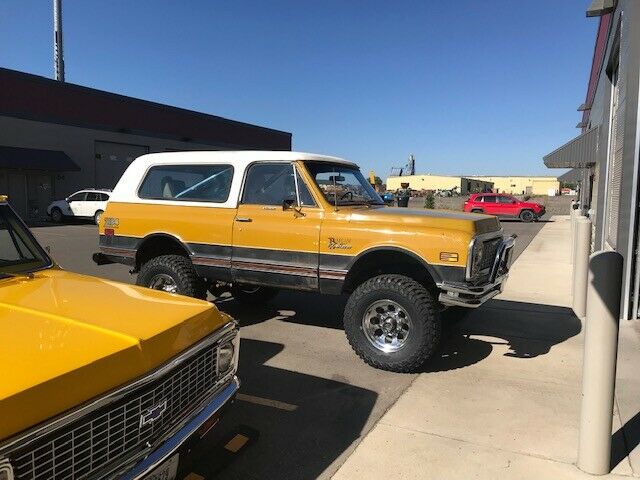 1971 Yellow Chevrolet Blazer SUV