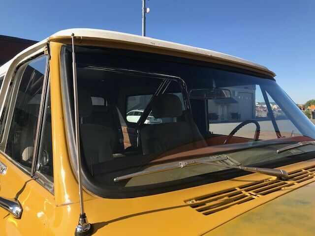 1971 Yellow Chevrolet Blazer SUV