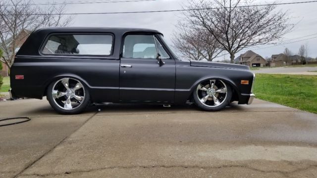 1971 Black Chevrolet Blazer Convertible