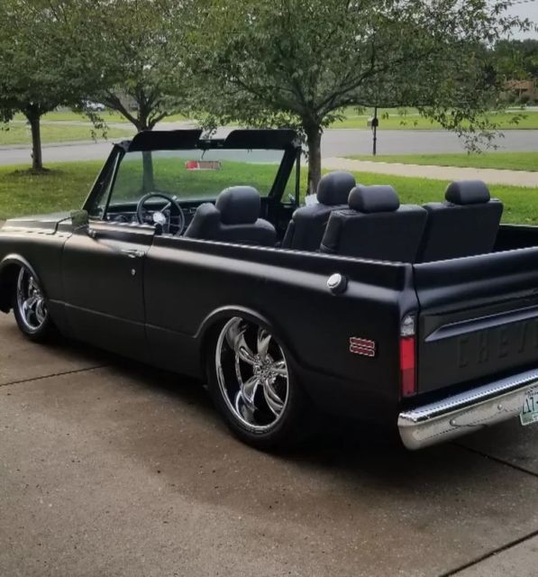 1971 Black Chevrolet Blazer Convertible