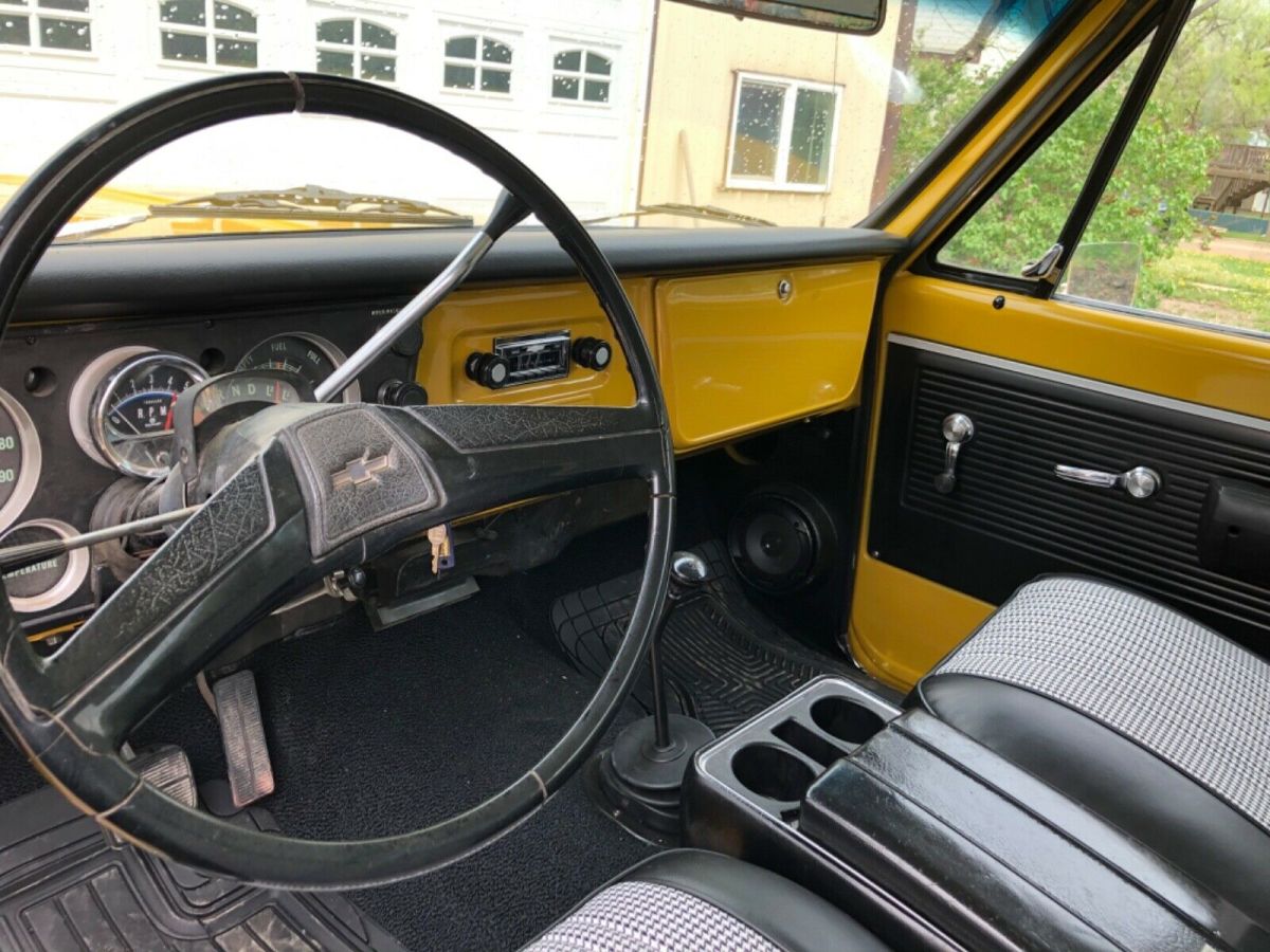 1971 Yellow Chevrolet Blazer SUV