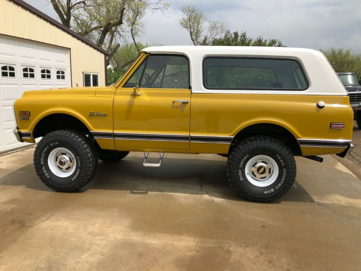1971 Yellow Chevrolet Blazer SUV