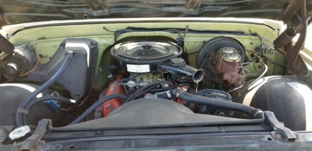 1971 green Chevrolet Blazer --