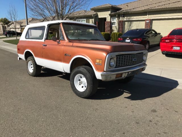 1971 Brown Chevrolet Blazer SUV