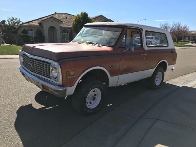 1971 Brown Chevrolet Blazer SUV