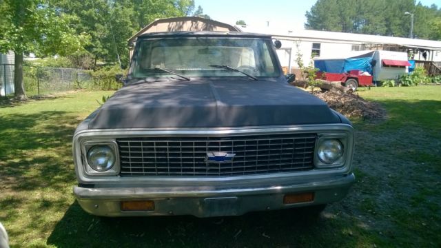 1971 Black Chevrolet C-10 Cab & Chassis