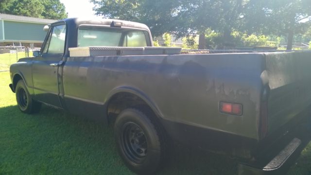 1971 Black Chevrolet C-10 Cab & Chassis