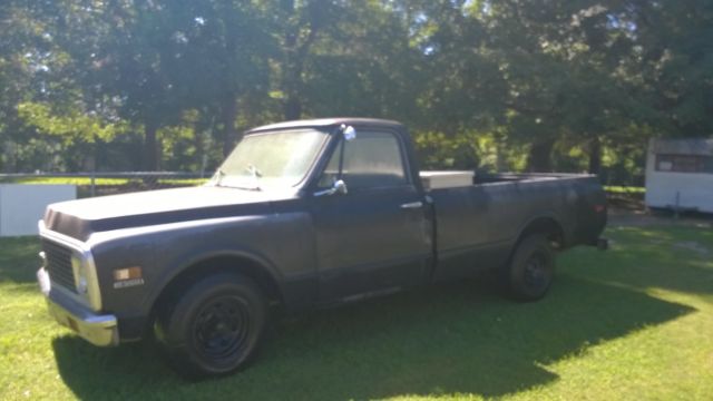 1971 Black Chevrolet C-10 Cab & Chassis