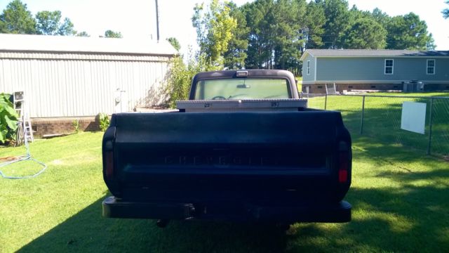 1971 Black Chevrolet C-10 Cab & Chassis