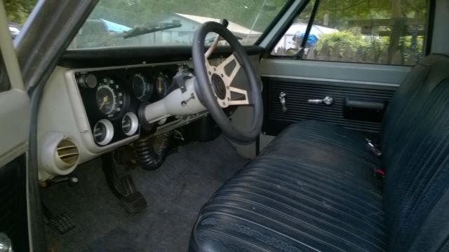 1971 Black Chevrolet C-10 Cab & Chassis