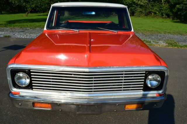 1971 Red Chevrolet C-10 --