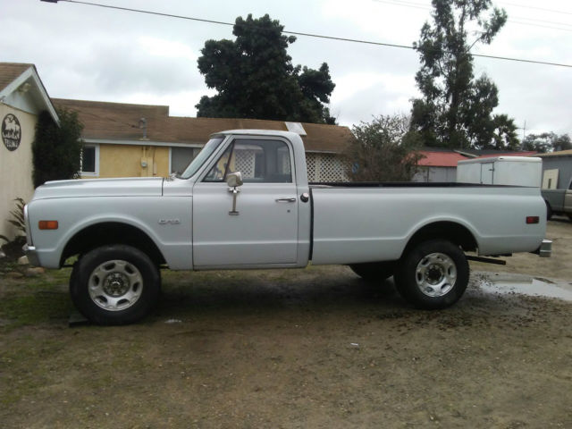 1971 Blue Chevrolet C-10 Auto