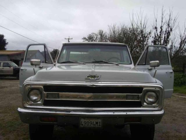 1971 Blue Chevrolet C-10 Auto