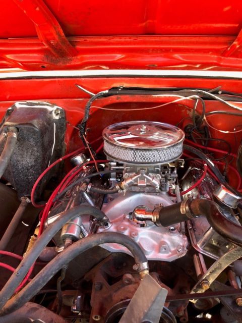 1971 Orange Chevrolet C-10 Standard Cab Pickup