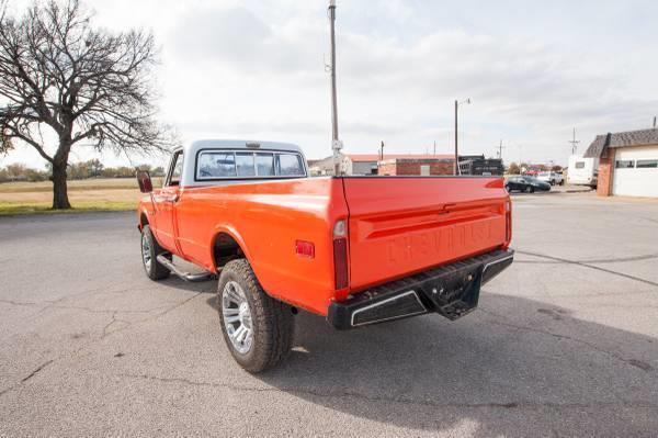 1971 Orange Chevrolet Other Pickups Pickup