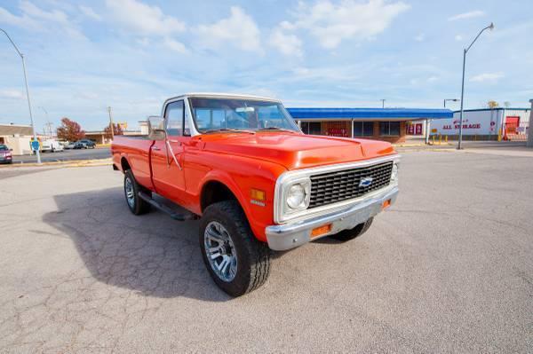 1971 Orange Chevrolet Other Pickups Pickup