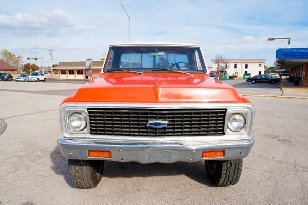 1971 Orange Chevrolet Other Pickups Pickup