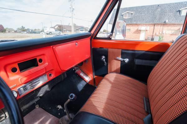 1971 Orange Chevrolet Other Pickups Pickup