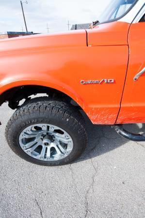 1971 Orange Chevrolet Other Pickups Pickup
