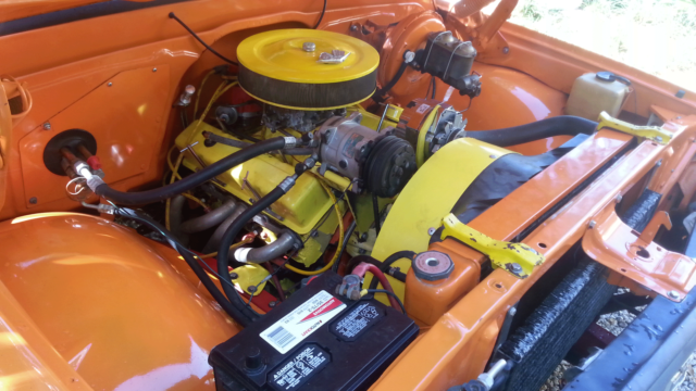 1971 TANGERINE/ORANGE Chevrolet C-10 Cab & Chassis