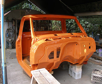 1971 TANGERINE/ORANGE Chevrolet C-10 Cab & Chassis