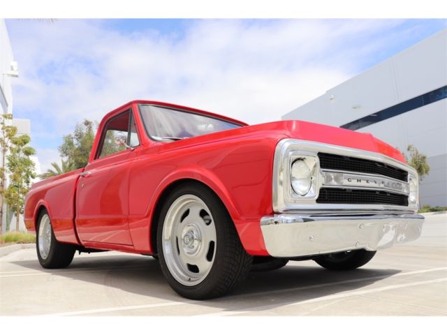1971 Red Chevrolet C-10 --
