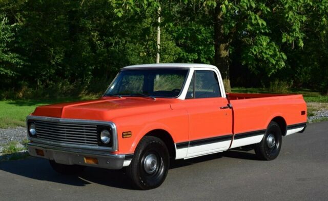 1971 Red Chevrolet C-10 --