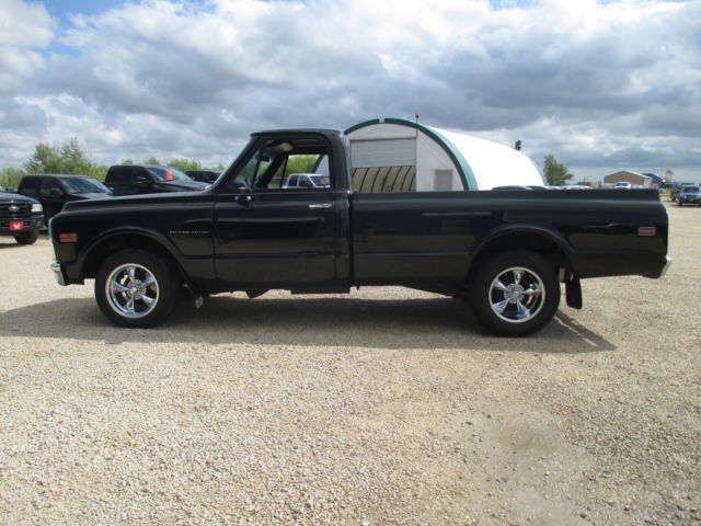 1971 Black Chevrolet C-10