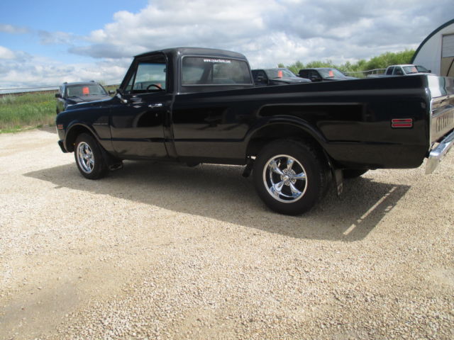 1971 Black Chevrolet C-10