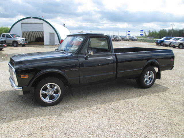 1971 Black Chevrolet C-10