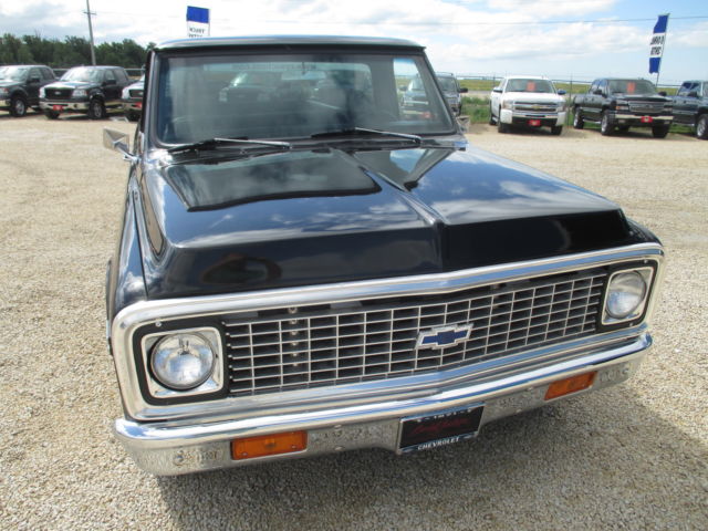 1971 Black Chevrolet C-10