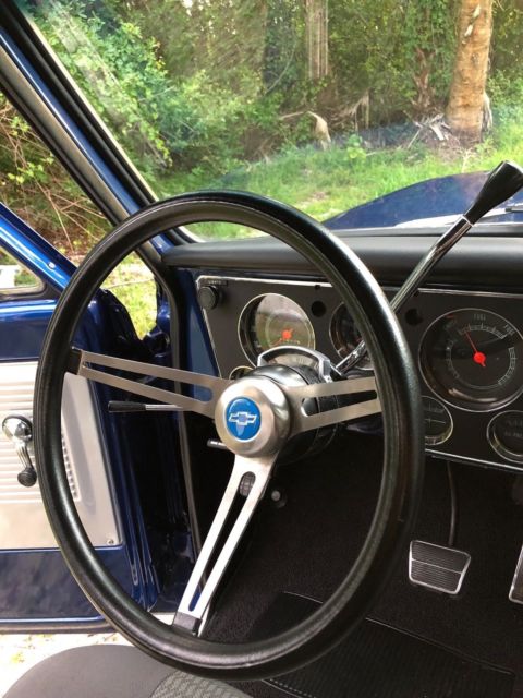 1971 Gray/Blue/Green pinstripe Chevrolet C-10 Standard Cab Pickup