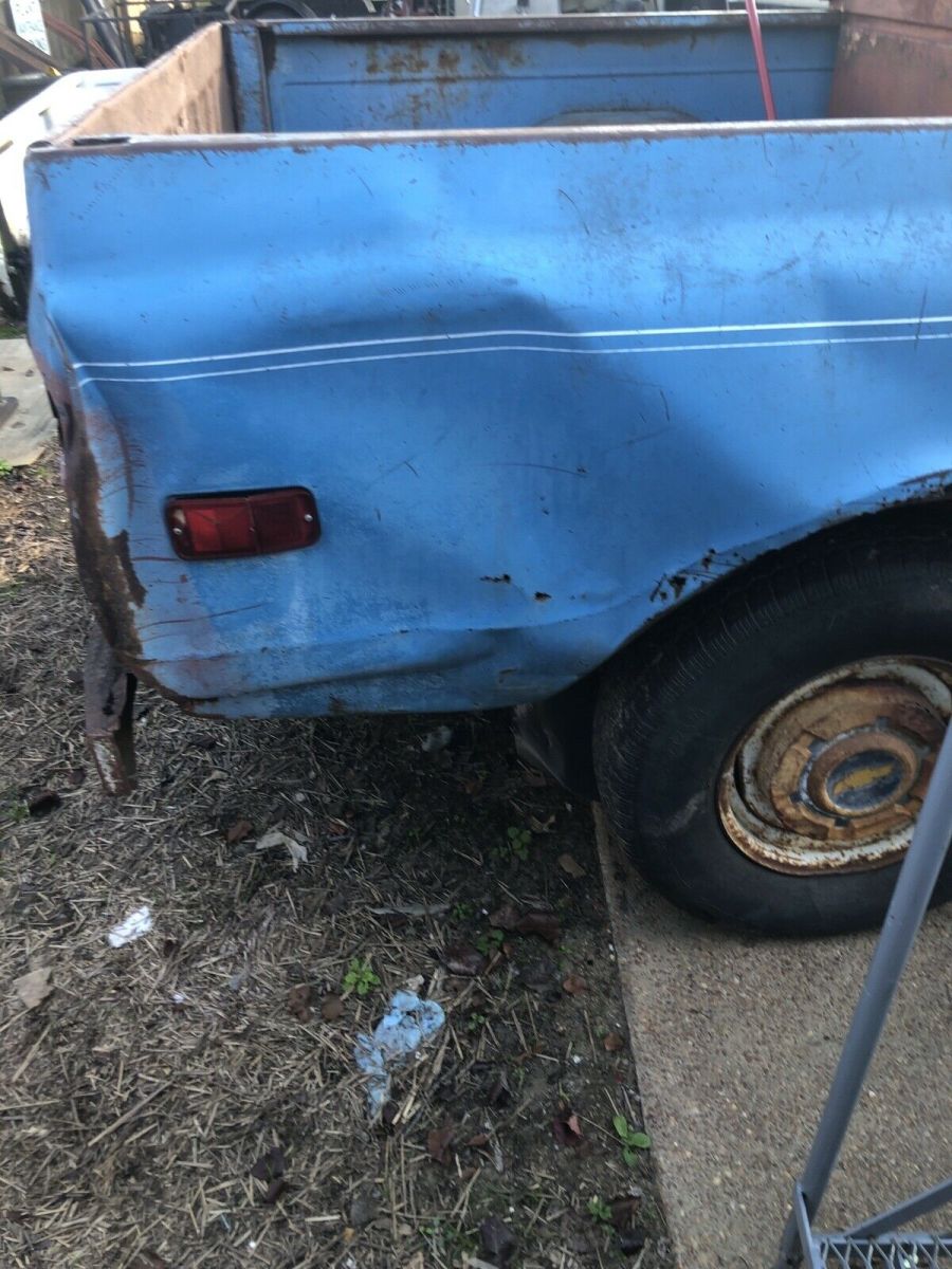 1971 Blue Chevrolet C-10 Pickup