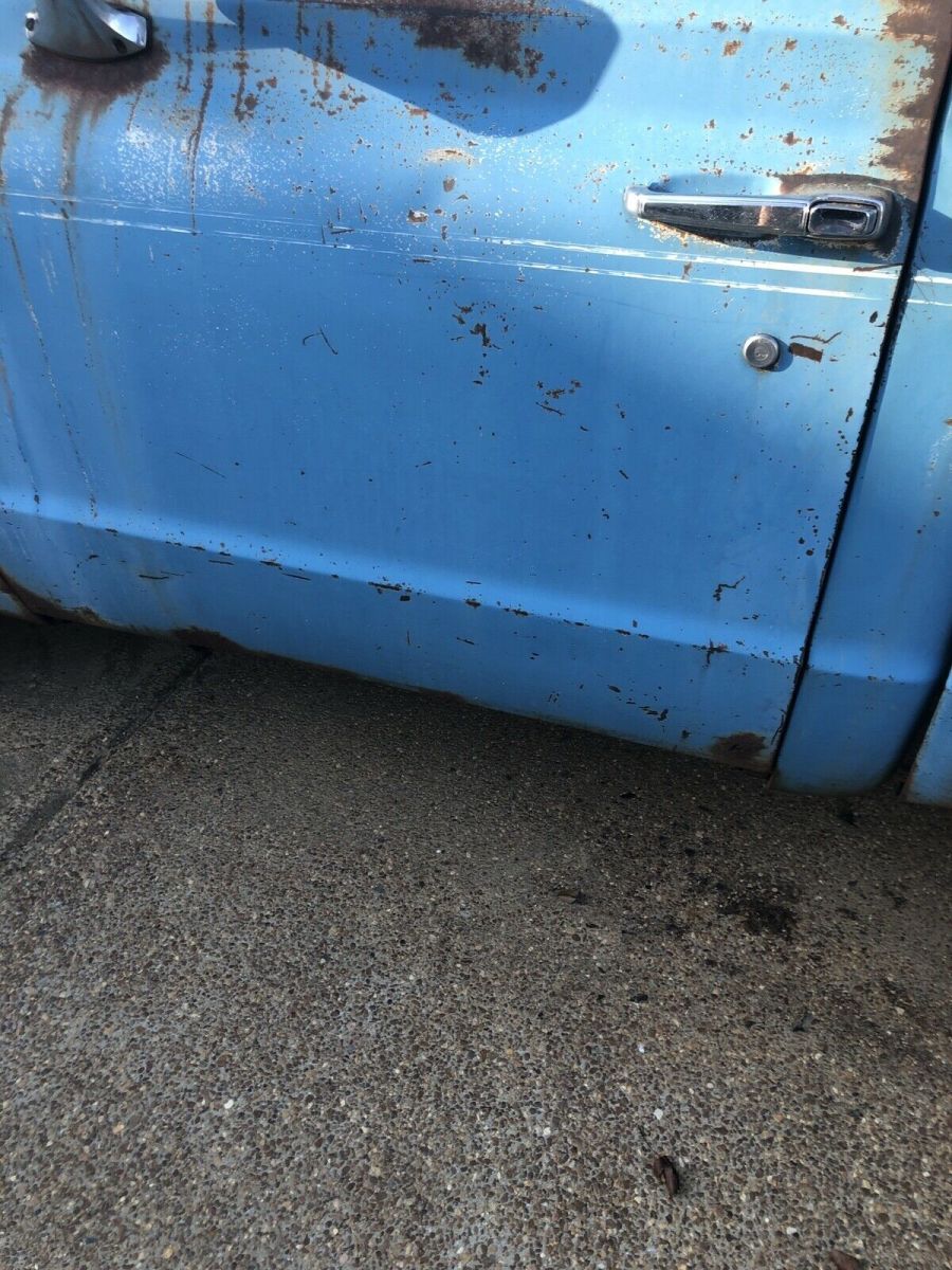 1971 Blue Chevrolet C-10 Pickup