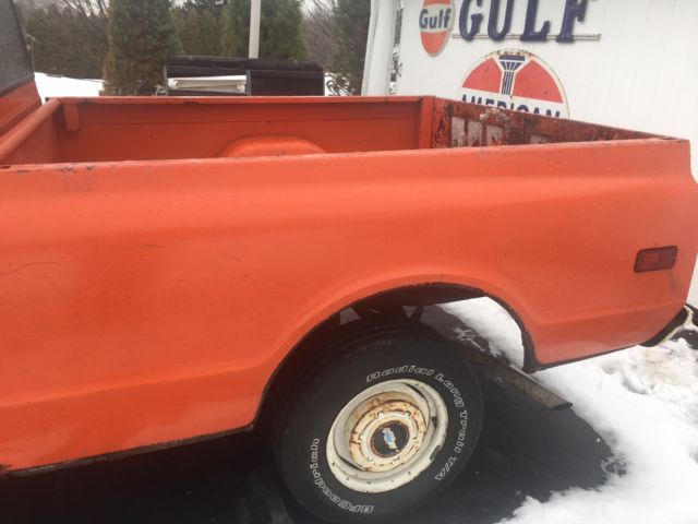 1971 ORANGE Chevrolet C10 Pickup