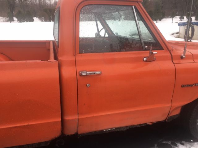 1971 ORANGE Chevrolet C10 Pickup