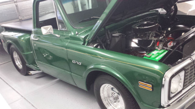 1971 Green Chevrolet C-10 Standard Cab Pickup
