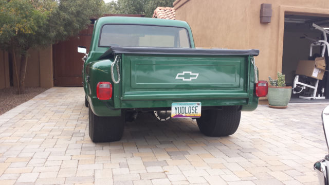 1971 Green Chevrolet C-10 Standard Cab Pickup