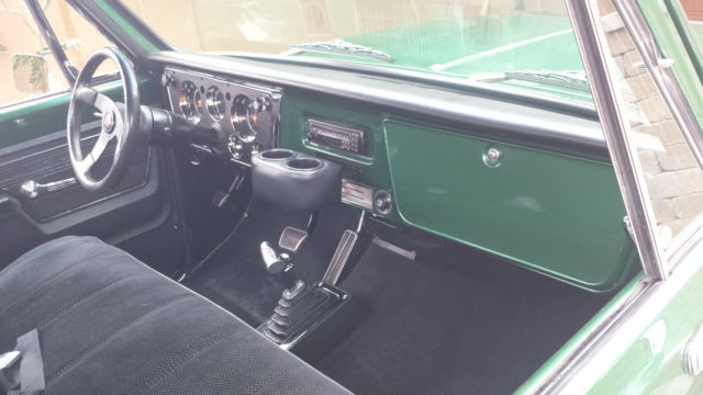 1971 Green Chevrolet C-10 Standard Cab Pickup