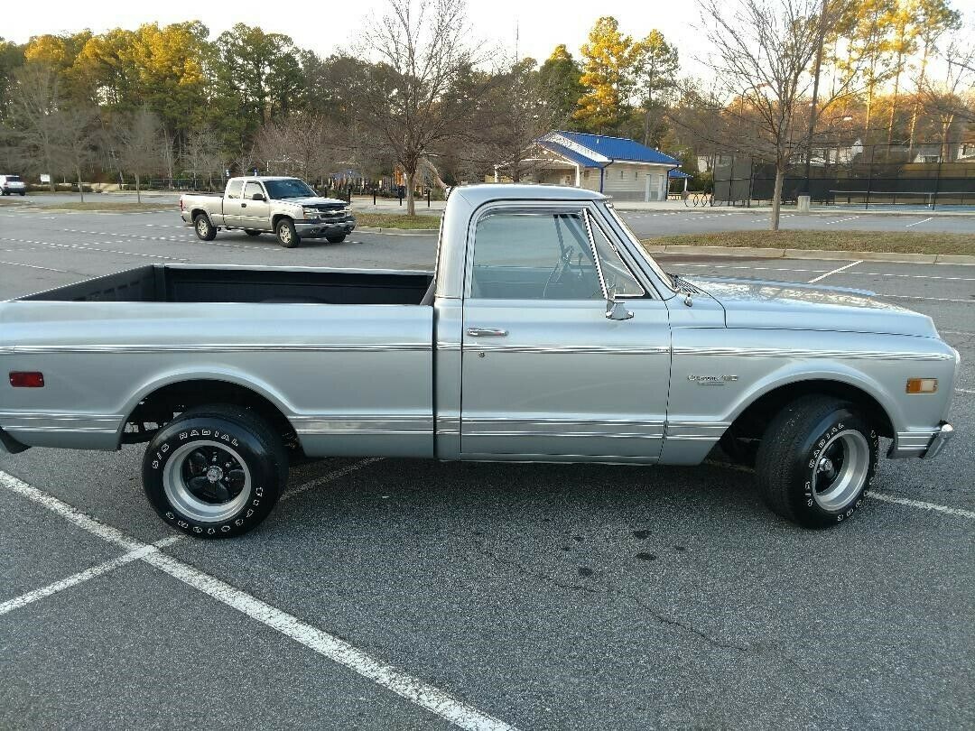 1972 Silver Chevrolet Chevy Standard Cab Pickup