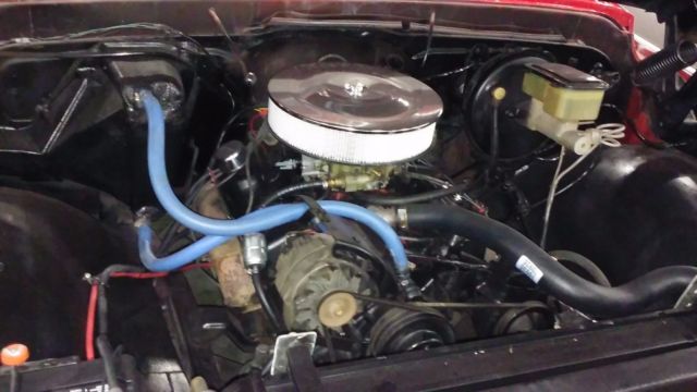 1971 Red Chevrolet C-10 Standard Cab Pickup