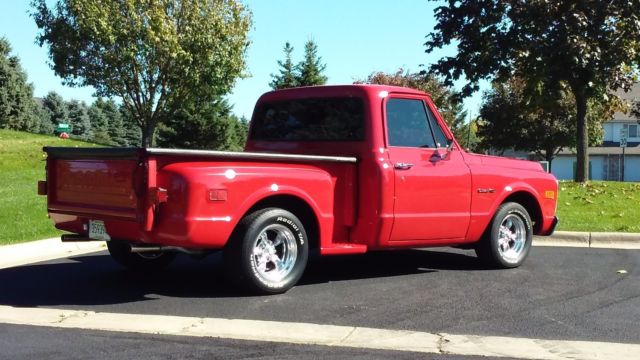 1971 Red Chevrolet C-10 Standard Cab Pickup