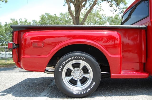 1971 Red Chevrolet C-10 Standard Cab Pickup