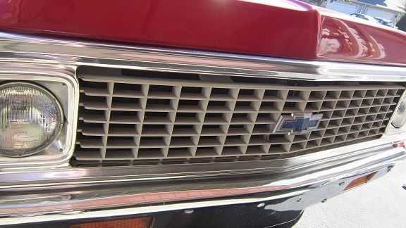 1971 Red Chevrolet C-10 Standard Cab Pickup