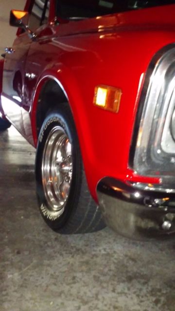 1971 Red Chevrolet C-10 Standard Cab Pickup