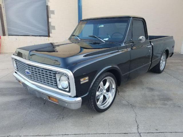 1971 Black Chevrolet C-10 Pickup Truck
