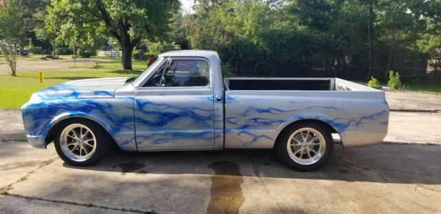 1971 Silver Chevrolet C-10 SWB truck