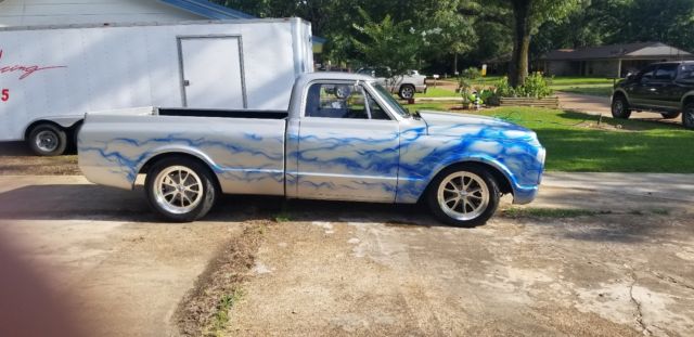 1971 Silver Chevrolet C-10 SWB truck