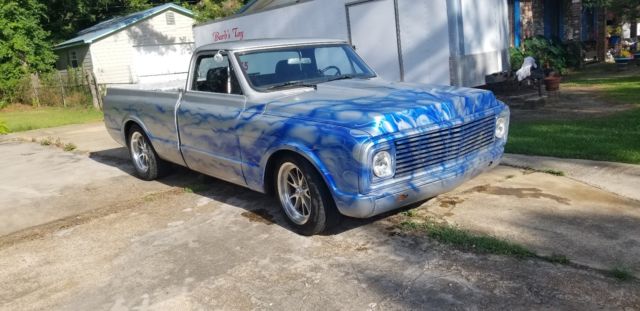 1971 Silver Chevrolet C-10 SWB truck